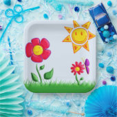 Assiettes En Carton SUnny (Fête)