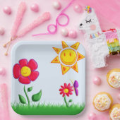 Assiettes En Carton SUnny (Fête)