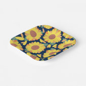Assiettes En Carton Sunny Bloom Doodles (Angulaire)