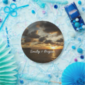 Assiettes En Carton Sunrise aux îles Virgin (Fête)