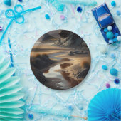 Assiettes En Carton Sunset (Fête)