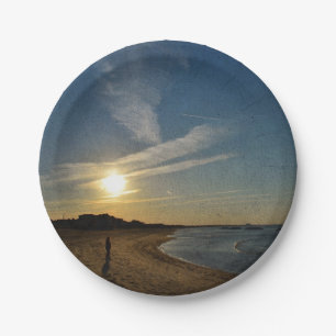 Assiettes En Carton Sunset texturé par Shirley Taylor