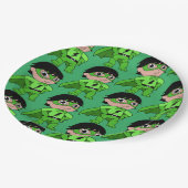 Assiettes En Carton Super Boy Action Hero (Angle)