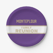 Assiettes En Carton Super ! Classique, réunion familiale (Devant)