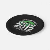 Assiettes En Carton Super depuis 2012 Leap Année Jour Février 29 Anniv (Angle)