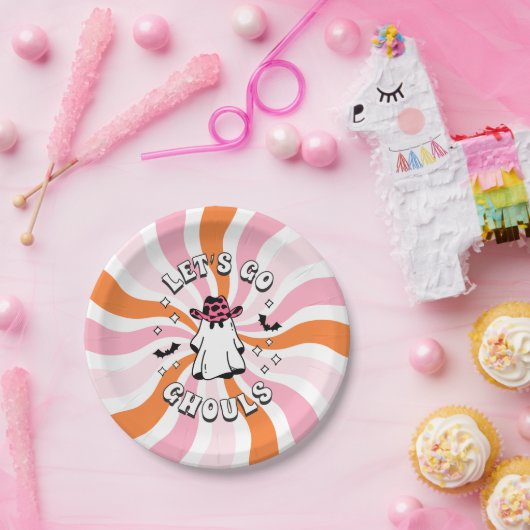 Assiettes En Carton Super Go Ghouls Bachelorette (Fête)