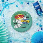 Assiettes En Carton Super Heroes and Villains Fête d'anniversaire des  (Fête)