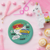 Assiettes En Carton Super Heroes and Villains Fête d'anniversaire des  (Fête)