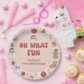 Assiettes En Carton Super Hippie Père Noël Noël (Fête)