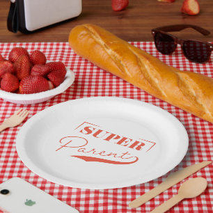 Assiettes En Carton Super parent