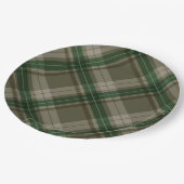 Assiettes En Carton Super Plaid (Angle)