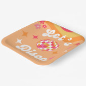 Assiettes En Carton Super Retro les années 70 Disco N'importe quel âge (Angulaire)