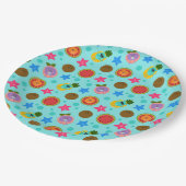 Assiettes En Carton Super simple | Nombres de bosses Anniversaire d'ét (Angle)