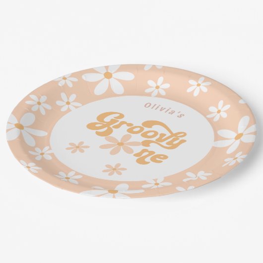 Assiettes En Carton Super un 1er anniversaire (Angle)