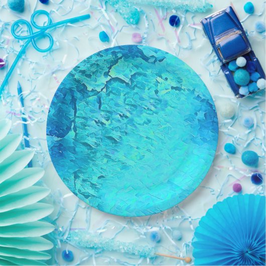 Assiettes En Carton Superbe aquarelle Tropical Ocean Theme Design (Fête)