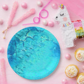 Assiettes En Carton Superbe aquarelle Tropical Ocean Theme Design (Fête)