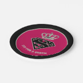 Assiettes En Carton Supergirl S-Shield "Adapté Pour Une Reine" (Angle)