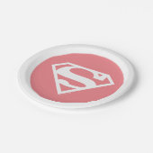 Assiettes En Carton Supergirl Solid S-Shield (Angle)