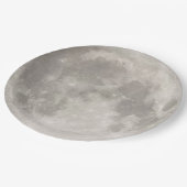 Assiettes En Carton Superlune dans le ciel noir (Angle)