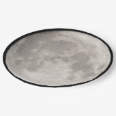 Assiettes En Carton Superlune dans le ciel noir (Angle)