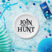 Assiettes En Carton Supernatural "Join the Hunt" (Fête)
