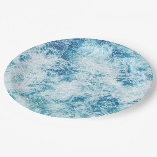 Assiettes En Carton Surf (Angle)