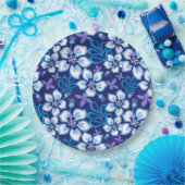 Assiettes En Carton Surf JUNGLE (COMBO BLEU) (Fête)