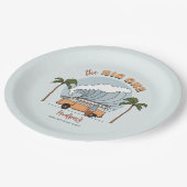 Assiettes En Carton Surf vers le haut Vague océanique Plaque de papier (Angle)