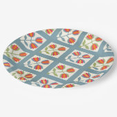 Assiettes En Carton Surface composée de tulipe (Angle)