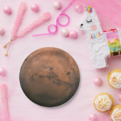 Assiettes En Carton Surface de Mars (La planète rouge) (Fête)