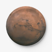 Assiettes En Carton Surface de Mars (La planète rouge) (Devant)