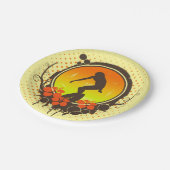 Assiettes En Carton Surfer (Angle)