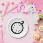 Assiettes En Carton Surveillance des poches brisées (Fête)