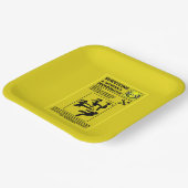 Assiettes En Carton Survivre À La Ménopause (Angulaire)