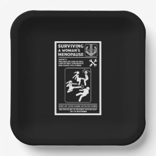 Assiettes En Carton Survivre À La Ménopause