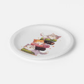 Assiettes En Carton Sushi Cat Miaw | Style nippon (Angle)