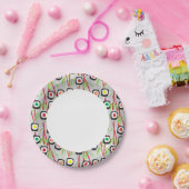 Assiettes En Carton  Sushi Motif (Fête)