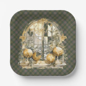 Assiettes En Carton  Sutherland Old Scottish Clan Tartan Christmas (Recto)
