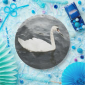 Assiettes En Carton Swan impressionniste (Fête)