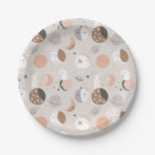Assiettes En Carton Sweat Dream Bunnies Dans Motif spatial (Devant)