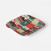 Assiettes En Carton Sweat moche de Noël 8 (Angulaire)