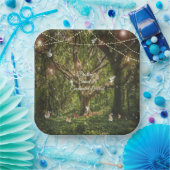 Assiettes En Carton Sweet 16 Bunnies de Forêt Enchantées Fées Lumières (Fête)