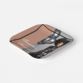 Assiettes En Carton Sweet 16 Mocha Brown Plate – Custom Text/Photo (Angulaire)