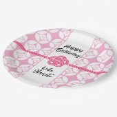 Assiettes En Carton Sweet 16 Sushi 花 菱 七 宝 紋 Hanabishi Shippo (Angle)