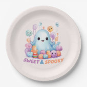 Assiettes En Carton Sweet and Spooky (Devant)