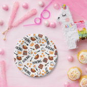 Assiettes En Carton Sweet Cute Baking Art (Fête)