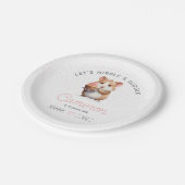 Assiettes En Carton Sweet Hamster, Cupcake rose Anniversaire des enfan (Angle)