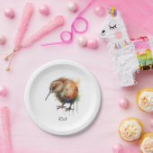 Assiettes En Carton Sweet Kiwi, coutume (Fête)