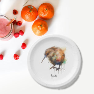 Assiettes En Carton Sweet Kiwi, coutume