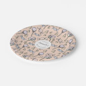 Assiettes En Carton Sweet Little One Candy Thème Premier anniversaire (Angle)